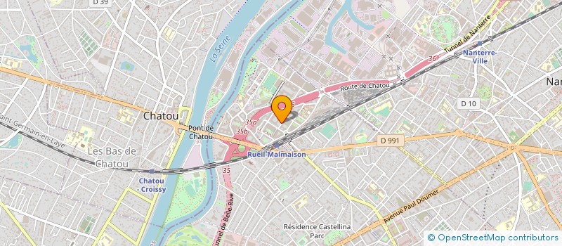 localisation de l'entreprise DEUTSCHE TELEKOM GLOBAL BUSINESS SOLUTIONS FRANCE SAS  PUTEAUX