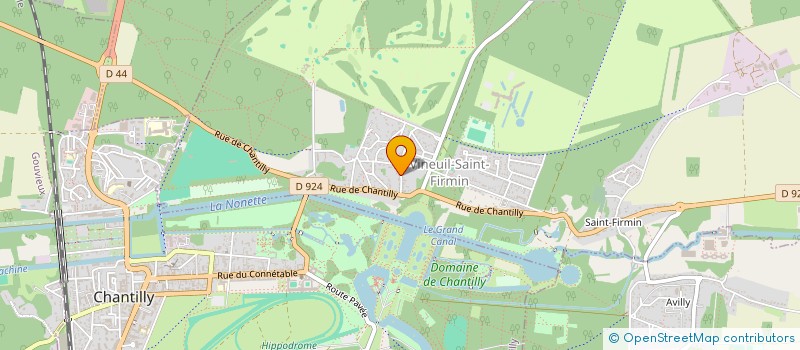 localisation de l'entreprise DEUX AILES  VINEUIL-SAINT-FIRMIN