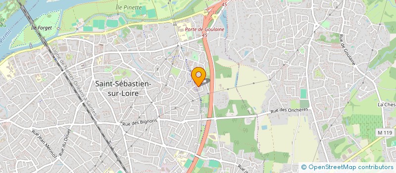 localisation de l'entreprise DEUX AILES à SAINT-SEBASTIEN-SUR-LOIRE
