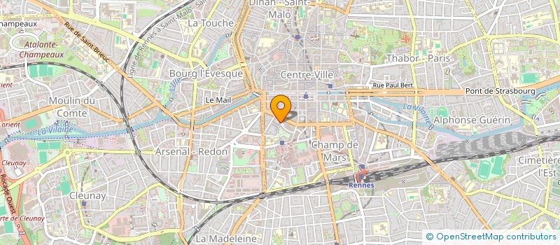 localisation de l'entreprise DEUX AILES DEVELOPPEMENT à RENNES