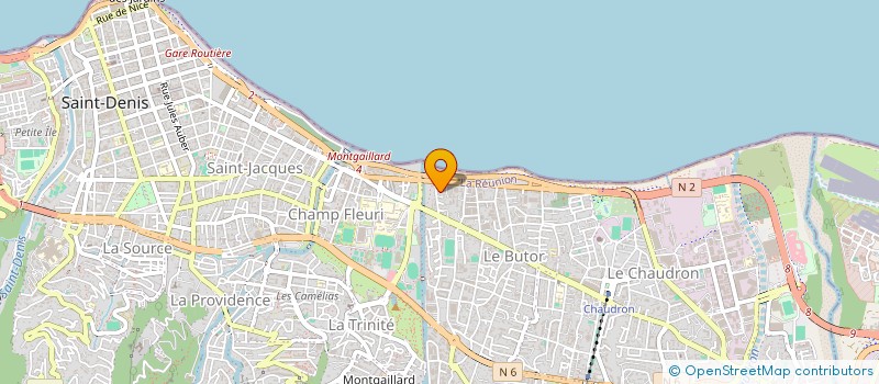 localisation de l'entreprise DEUX CANONS LOCATIONS à SAINT-DENIS