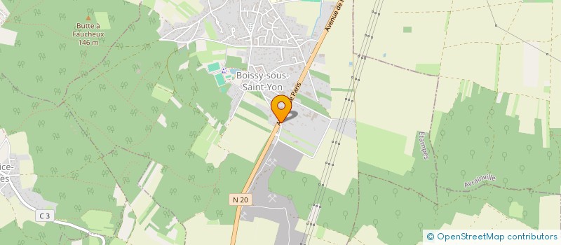 localisation de l'entreprise DEUX DOLLARS à BOISSY-SOUS-SAINT-YON