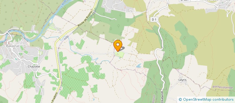 localisation de l'entreprise DEUX EPICURES  SAINT-MAURICE-D'ARDECHE