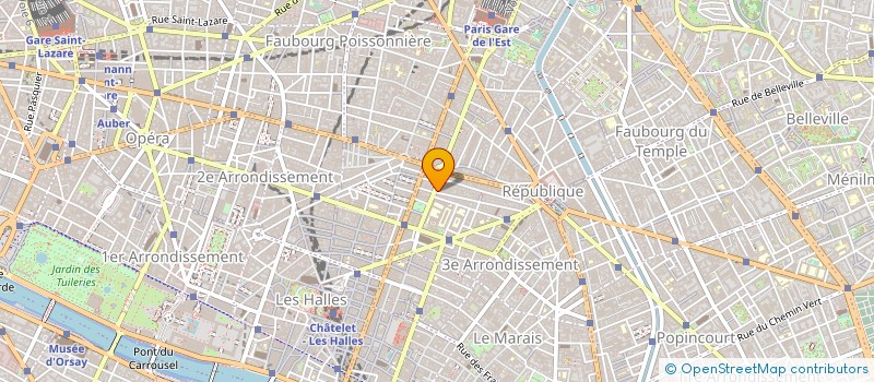 localisation de l'entreprise DEUX ETOILES  PARIS