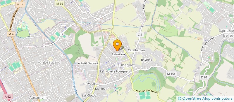 localisation de l'entreprise DEUX FILLES EN AIGUILLE  LAUNAGUET