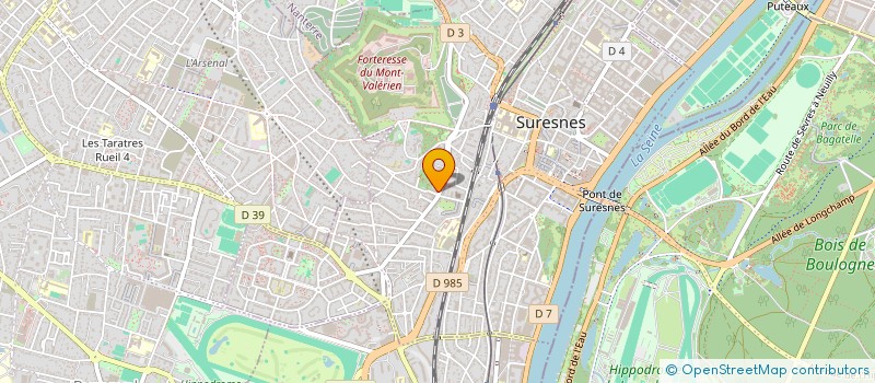 localisation de l'entreprise DEUX FLORISSE à SURESNES