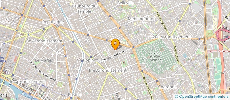 localisation de l'entreprise DEUX FOIS CINQ  PARIS