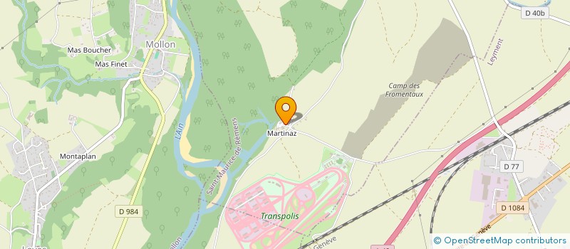 localisation de l'entreprise DEUX FOIS QUATRE  SAINT-MAURICE-DE-REMENS