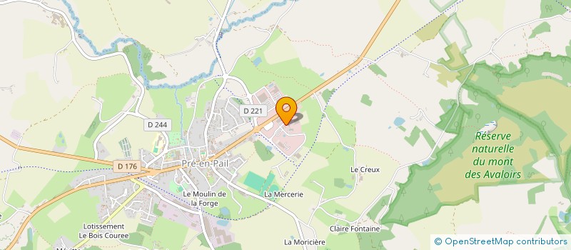 localisation de l'entreprise DEUX FRERES  PRE-EN-PAIL-SAINT-SAMSON