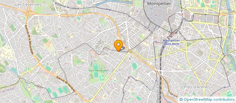 localisation de l'entreprise DEUX HEURES A VELO à MONTPELLIER