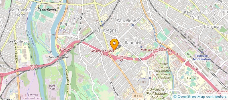 localisation de l'entreprise DEUX LANGUES POUR UNE EDUCATION à TOULOUSE