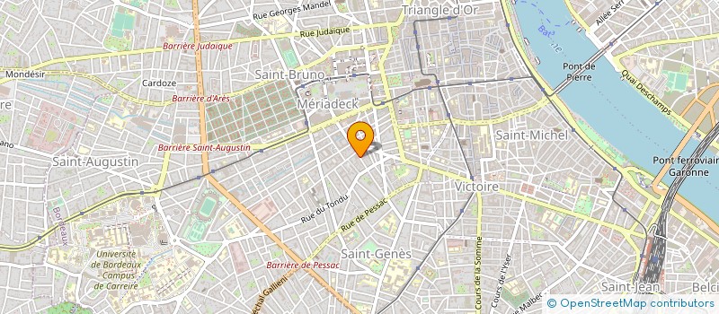 localisation de l'entreprise DEUX MACONS  BORDEAUX