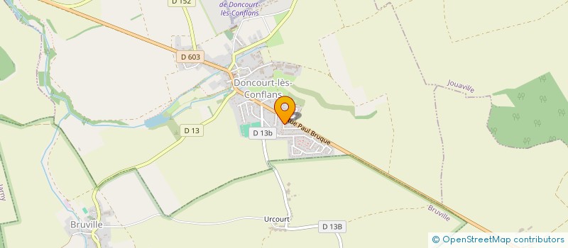 localisation de l'entreprise DEUX MAINS CREATIVES  DONCOURT-LES-CONFLANS