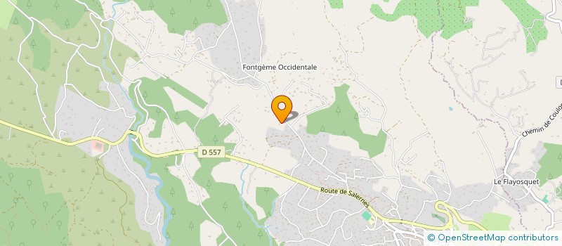 localisation de l'entreprise DEUX MAINS POUR AUJOURD HUI  FLAYOSC