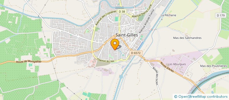 localisation de l'entreprise DEUX MC à SAINT-GILLES