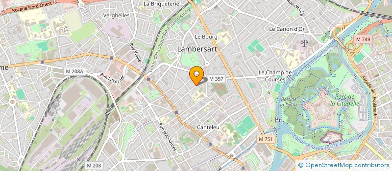 localisation de l'entreprise DEUX MELLES à LAMBERSART