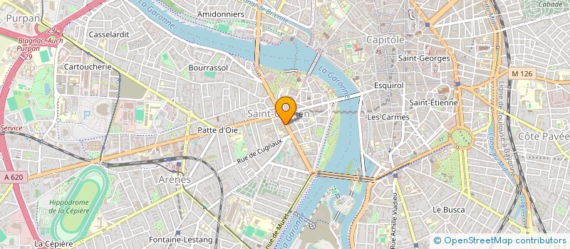 localisation de l'entreprise DEUX MILLE à TOULOUSE