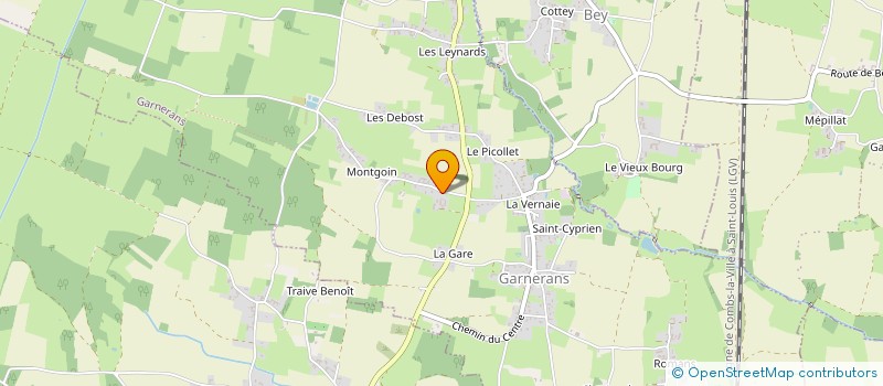 localisation de l'entreprise DEUX MILLE VINS à GARNERANS