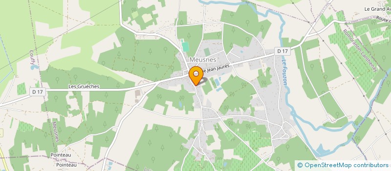 localisation de l'entreprise DEUX MILLE VINS  MEUSNES