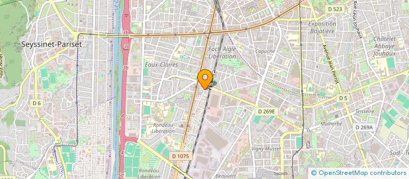 localisation de l'entreprise DEUX PAS DEUX MESURES à GRENOBLE