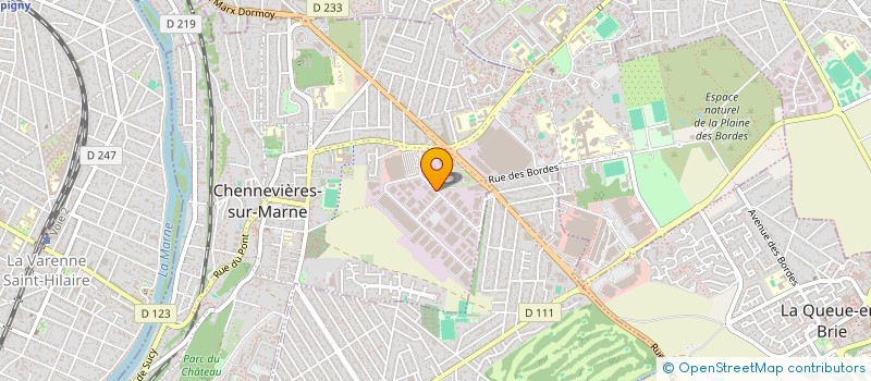 localisation de l'entreprise DEUX PCJR  CHENNEVIERES-SUR-MARNE