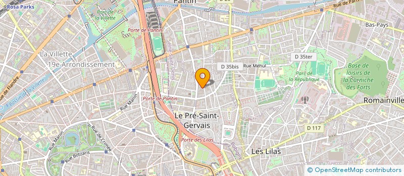 localisation de l'entreprise DEUX PIEDS QUATRE AILES  LYON