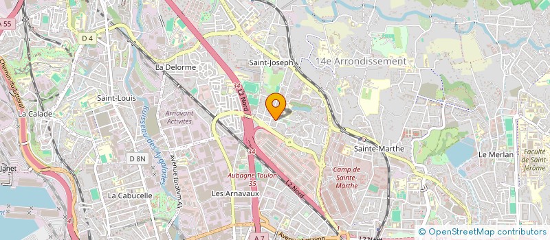 localisation de l'entreprise DEUX PIERRES à MARSEILLE