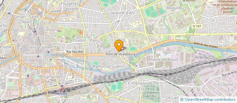 localisation de l'entreprise DEUX POINT ZERO  RENNES