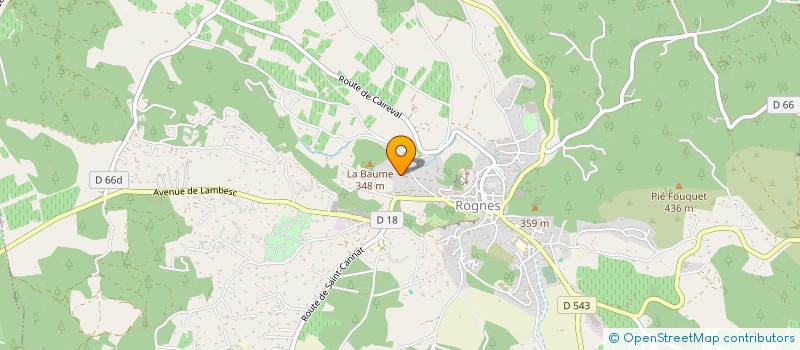 localisation de l'entreprise DEUX ROUES DISTRIBUTION  ROGNES