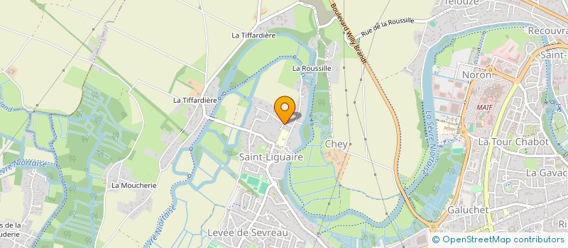 localisation de l'entreprise DEUX-SEVRIENNE à NIORT