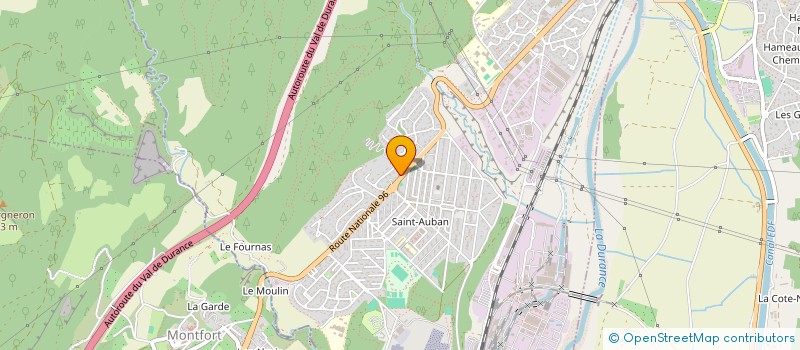 localisation de l'entreprise DEUX SI DEUX LA EN CO  CHATEAU-ARNOUX-SAINT-AUBAN