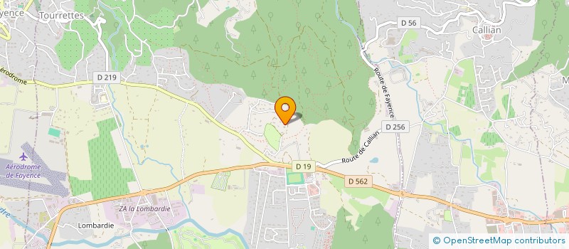 localisation de l'entreprise DEUX TERRES  TOURRETTES