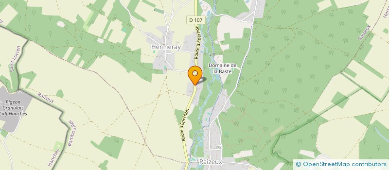 localisation de l'entreprise DEUX VISUS  HERMERAY