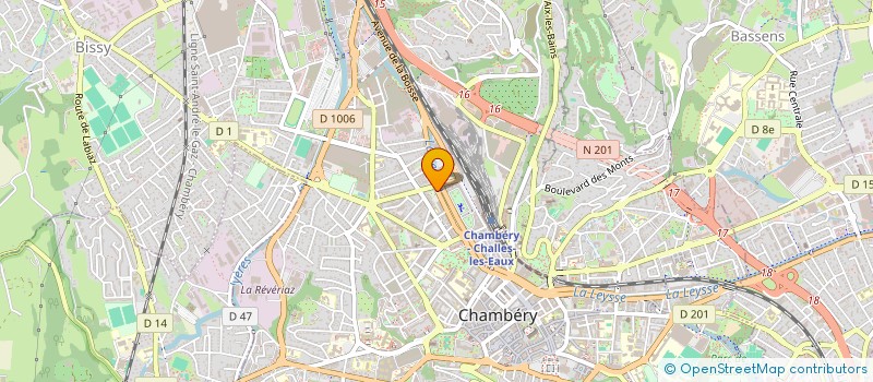 localisation de l'entreprise DEUXDOUZAINES  CHAMBERY