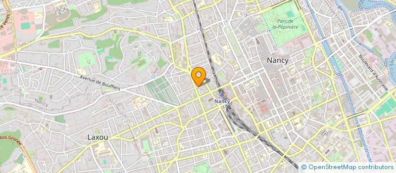 localisation de l'entreprise DEUXIEME ACTE  NANCY