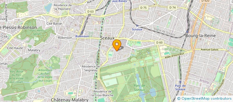 localisation de l'entreprise DEUXMAINS PLUS HUMAIN à SCEAUX