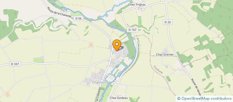localisation de l'entreprise DEUXPLUS ET COMPAGNIE à CHENON