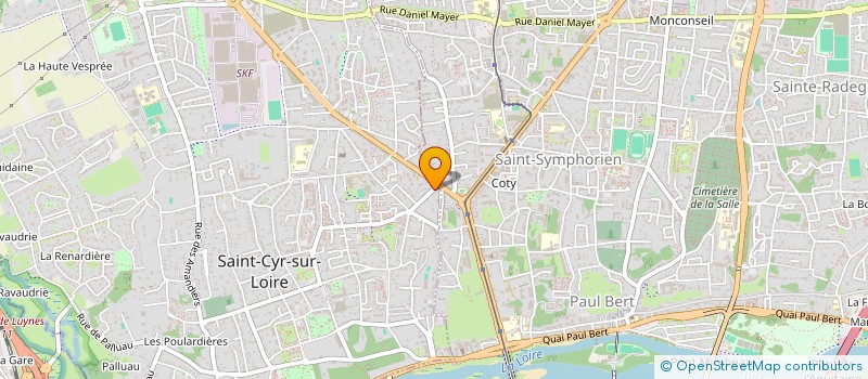 localisation de l'entreprise DEUXR TOURS à SAINT CYR SUR LOIRE