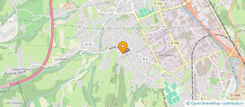 localisation de l'entreprise DEUZEMES  LA MOTTE-SERVOLEX