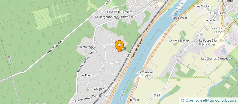 localisation de l'entreprise DEV 3B  BLOIS