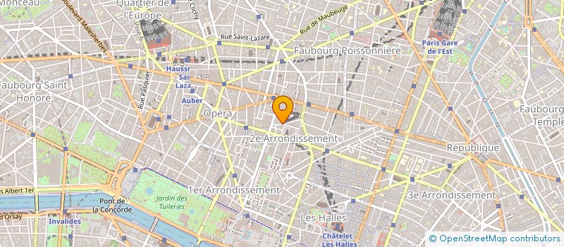 localisation de l'entreprise DEV COM à PARIS
