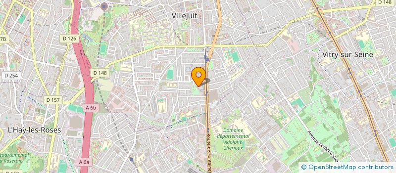 localisation de l'entreprise DEV FIRST GROUP  VILLEJUIF