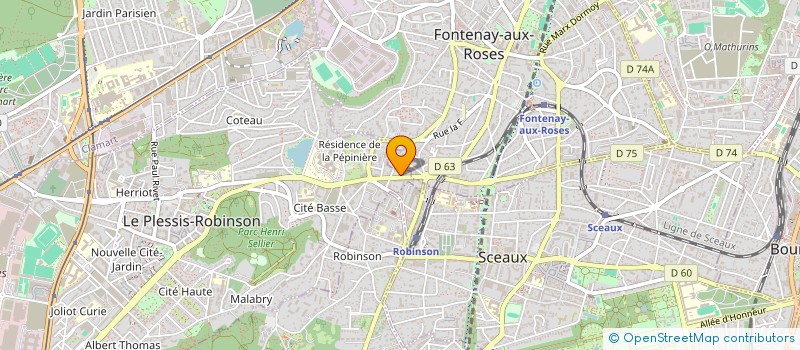 localisation de l'entreprise DEV.IA à LE PLESSIS-ROBINSON