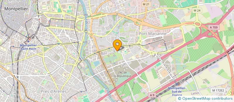 localisation de l'entreprise DEV-IN-NET  MANDUEL