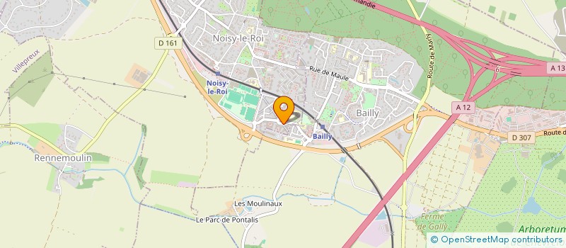 localisation de l'entreprise DEV INNO  NOISY-LE-ROI