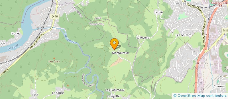 localisation de l'entreprise DEV JAURES  SAINT-FERREOL-D'AUROURE