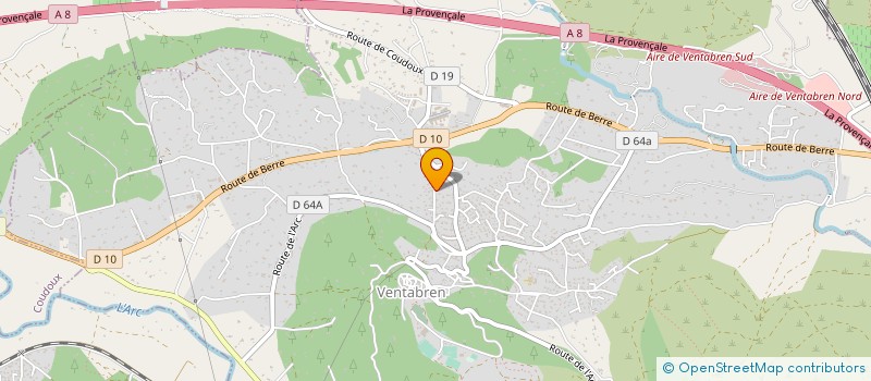 localisation de l'entreprise DEV'JEUNES  VENTABREN