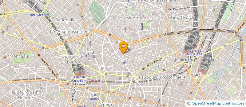 localisation de l'entreprise DEV PARTNERS CLUB  PARIS