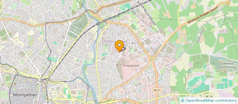 localisation de l'entreprise DEV.RECH.FORM. EN ANESTHESIE REANIMATION à MONTPELLIER