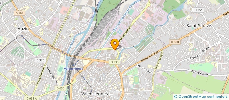 localisation de l'entreprise DEV SYSTEM à VALENCIENNES